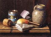 William Michael Harnett Still life with Three Tobacco Norge oil painting reproduction